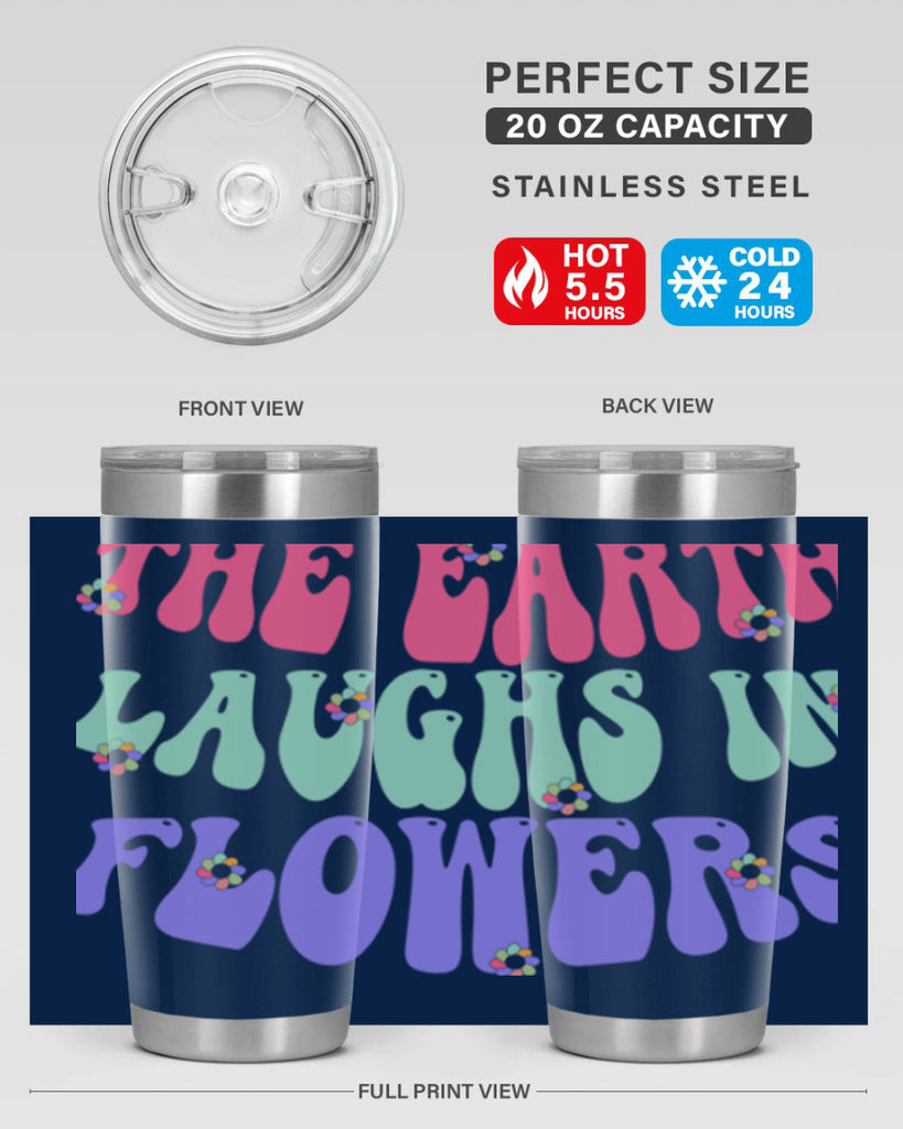 The earth laughs in flowers 532#- spring- Tumbler