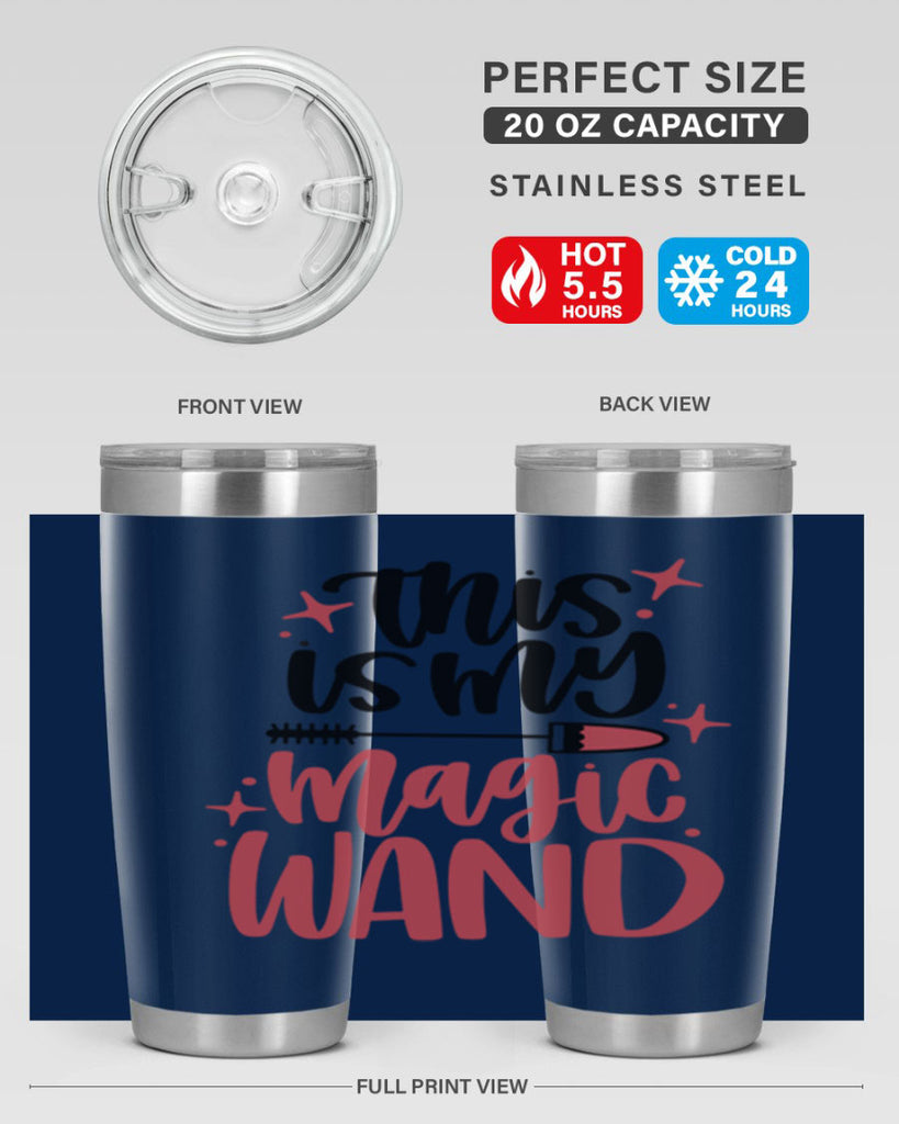 This Is My Magic Wand Style 12#- make up- Tumbler
