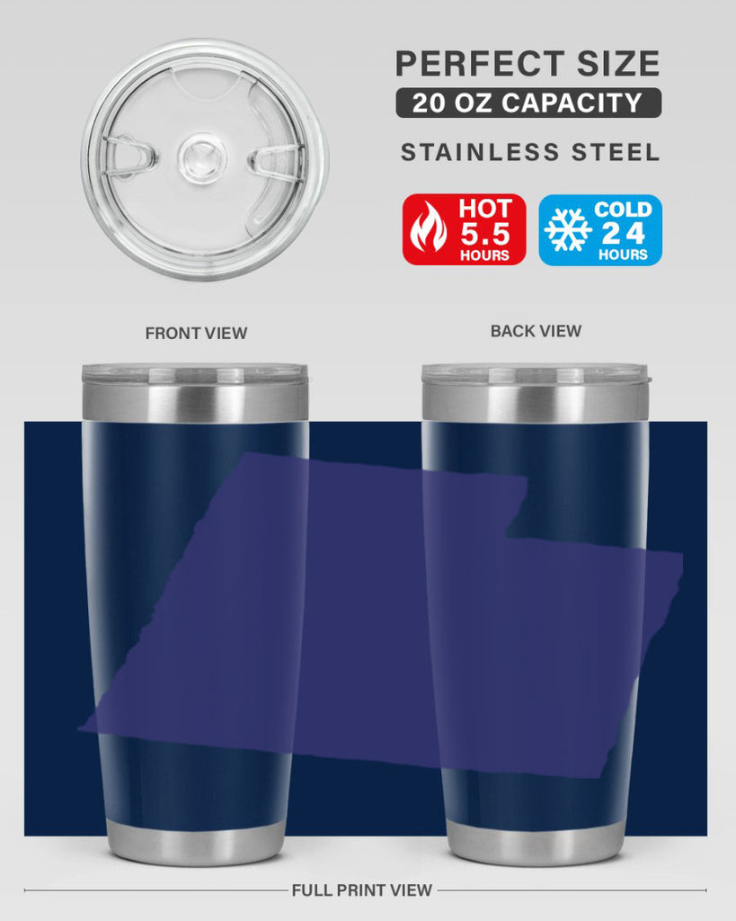 Utah 7#- stateflags- Tumbler