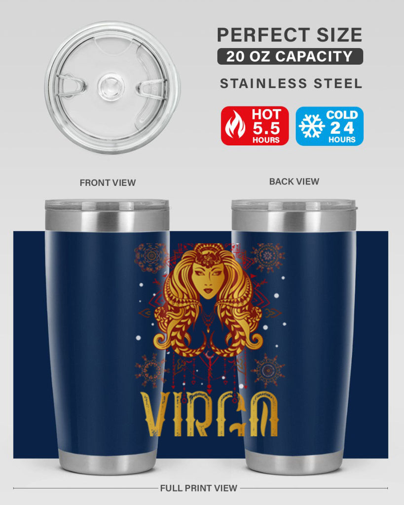 Virgo 542#- zodiac- Tumbler