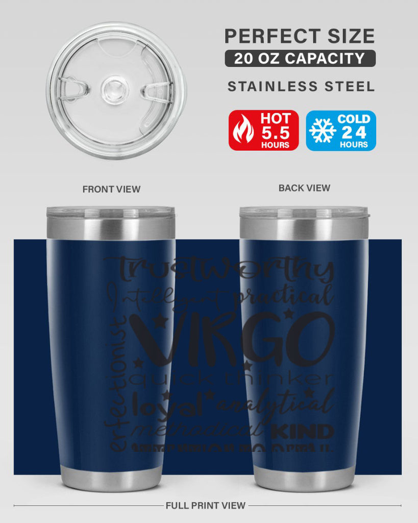 Virgo 574#- zodiac- Tumbler