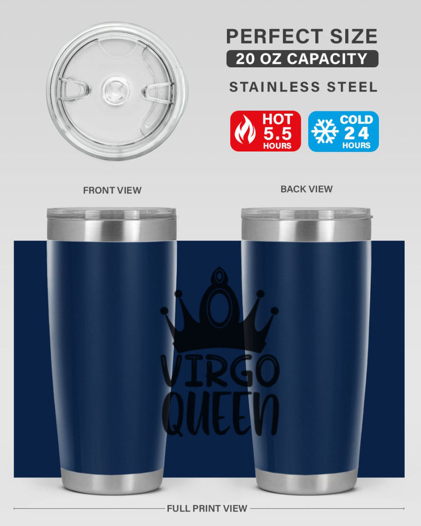 Virgo queen 539#- zodiac- Tumbler