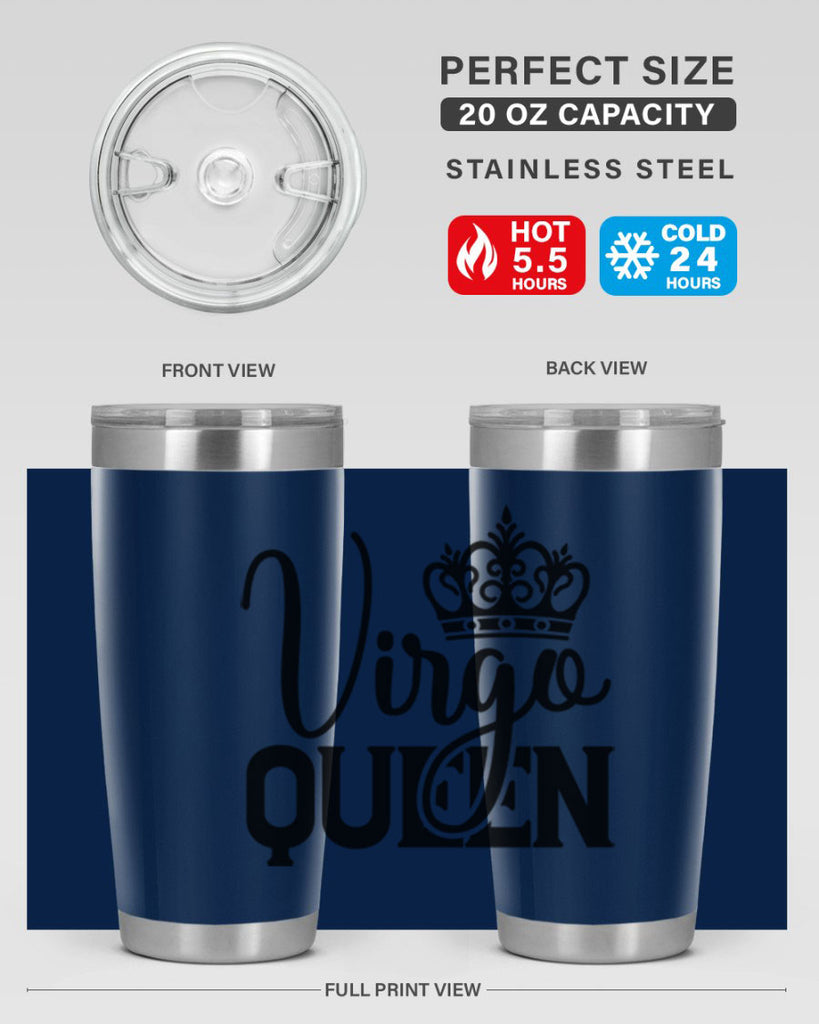 Virgo queen 540#- zodiac- Tumbler