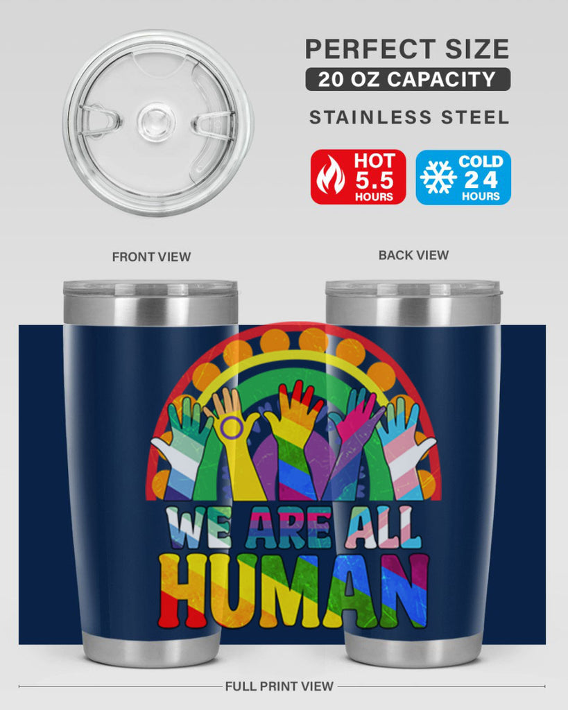 We Are All Human Pride Ally Rainbow Lgbt 25#- lgbt- Tumbler