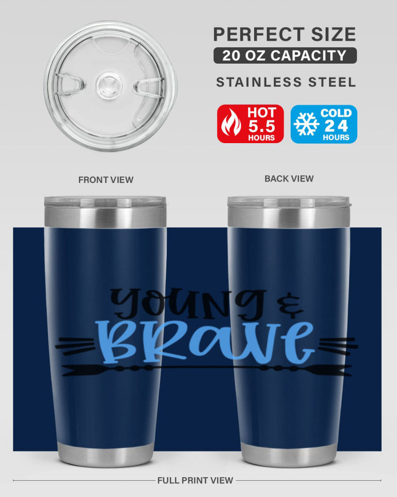 Young Brave Style 11#- baby- tumbler