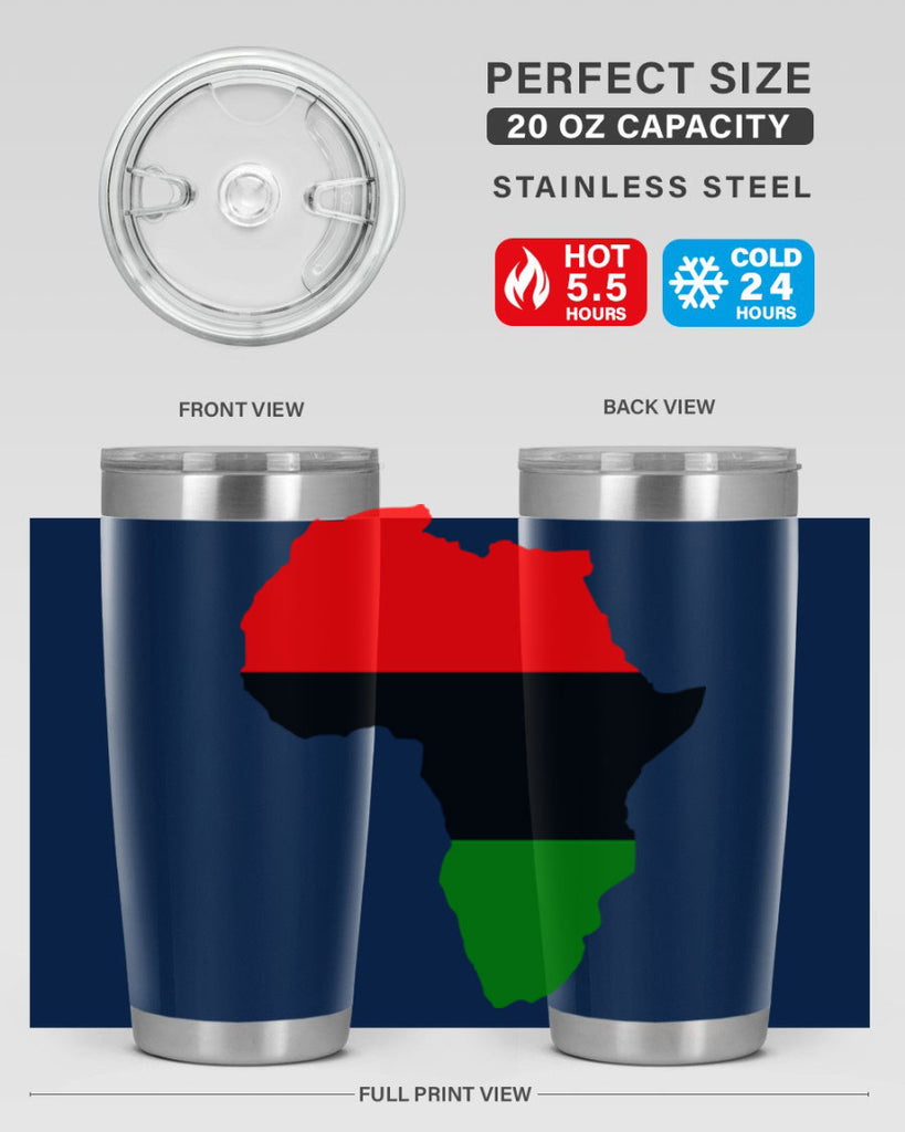 africamap 276#- black words phrases- Cotton Tank