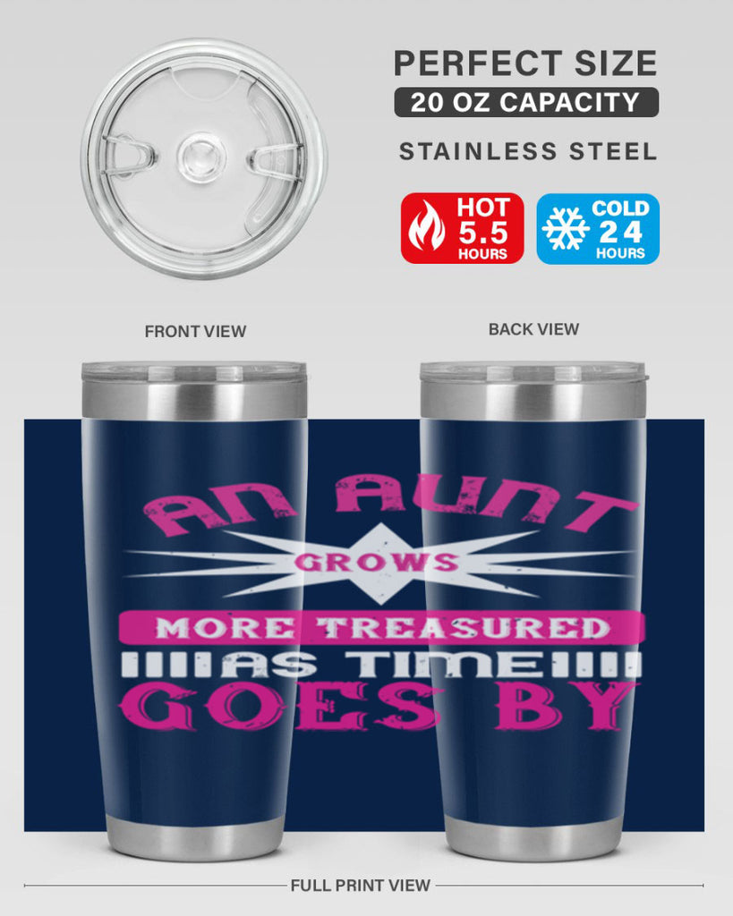 an aunt grows more treasured as time goes by 220#- mom- Tumbler