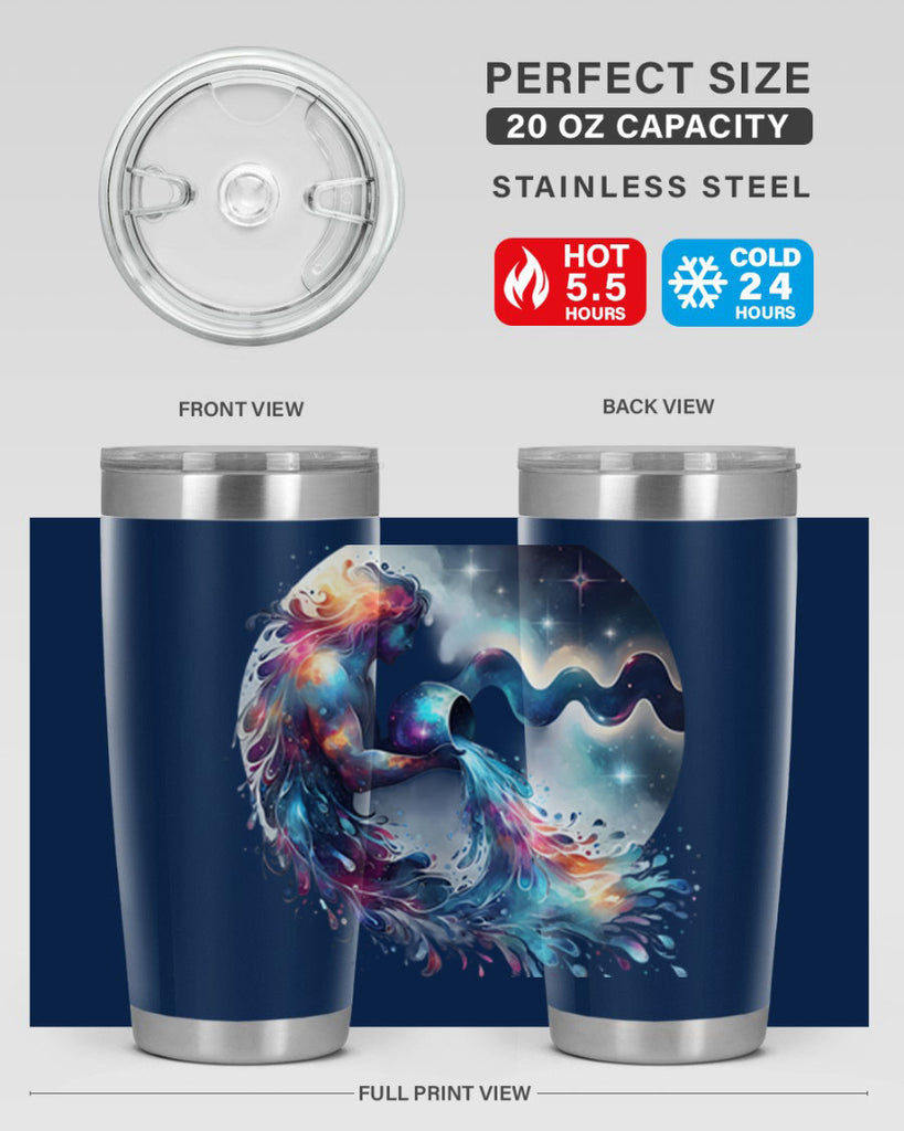 aquarius 88#- zodiac- Tumbler