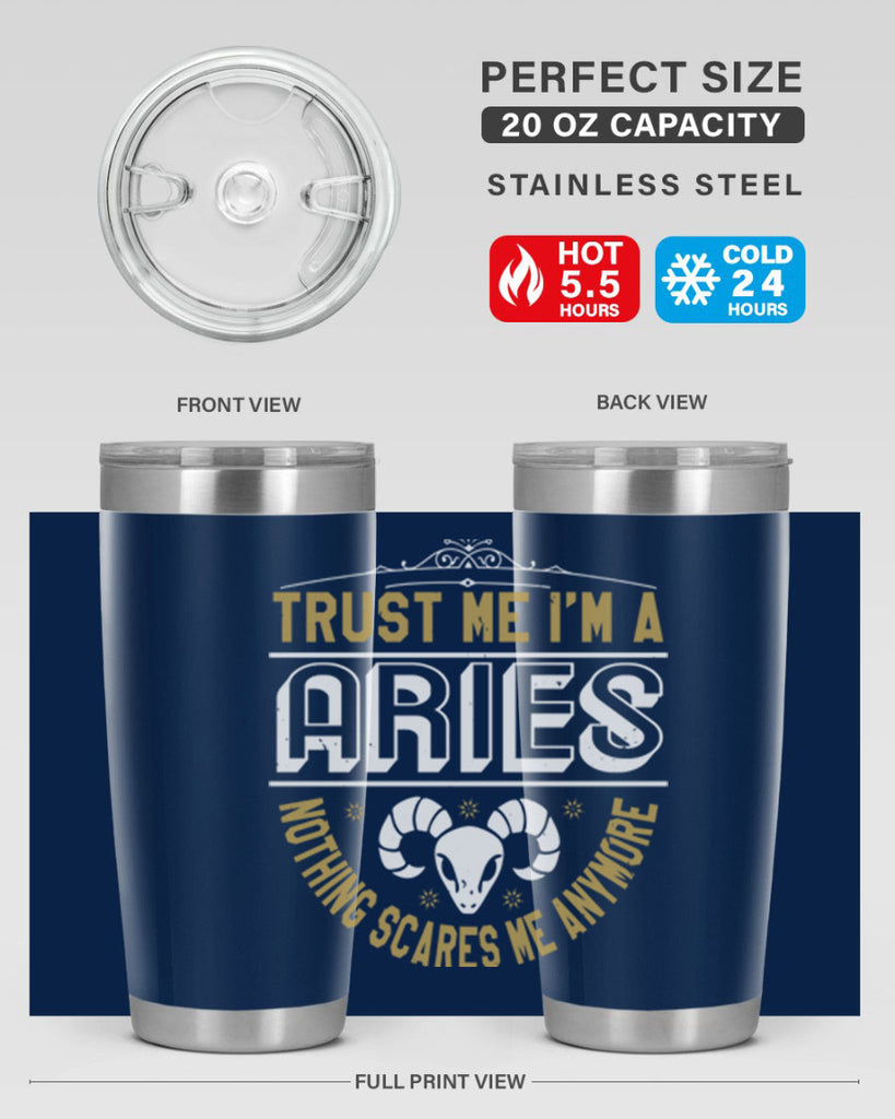 aries 139#- zodiac- Tumbler