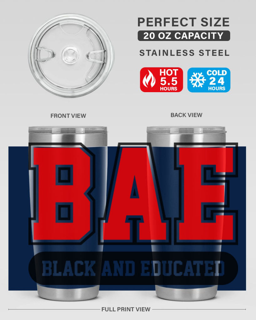 bae black and educated 266#- black words phrases- Cotton Tank