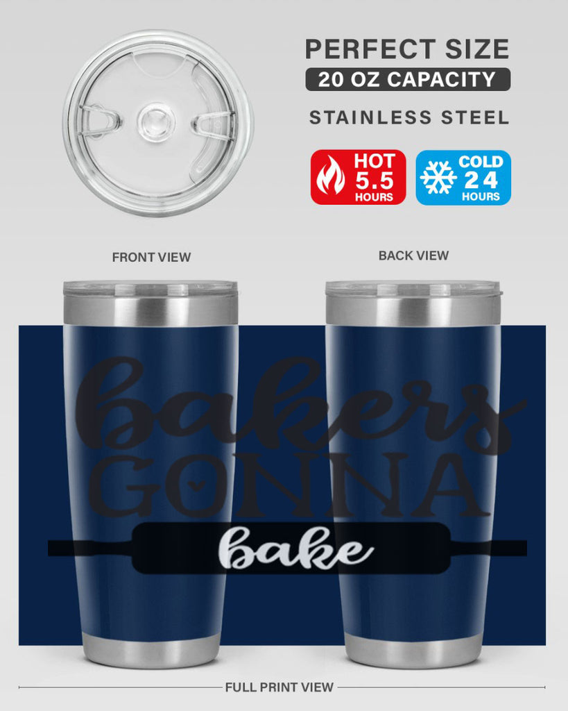 bakers gonna bake 4#- kitchen- Tumbler