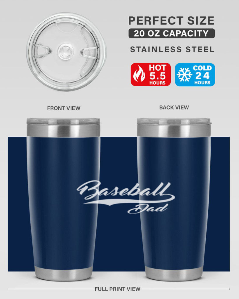 baseball dadi 50#- dad- Tumbler