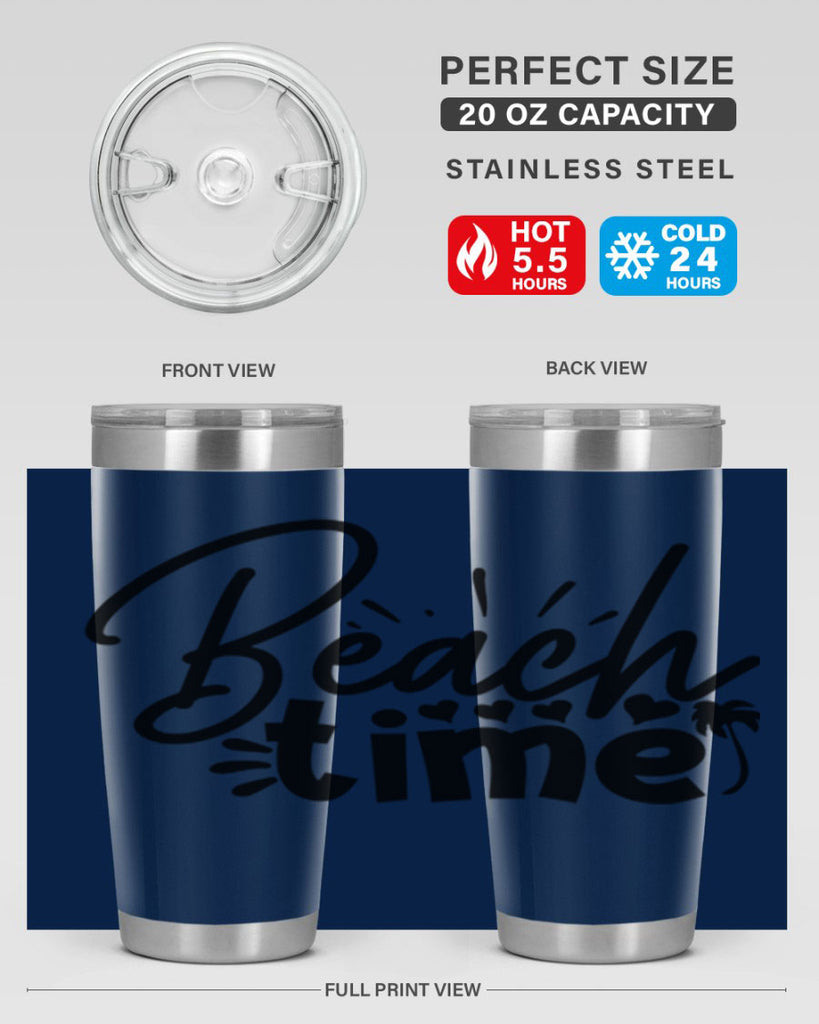 beach time Style 108#- summer- Tumbler
