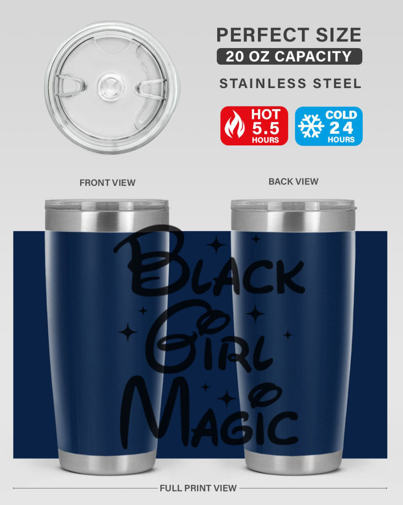 black girl magic 207#- black words phrases- Cotton Tank