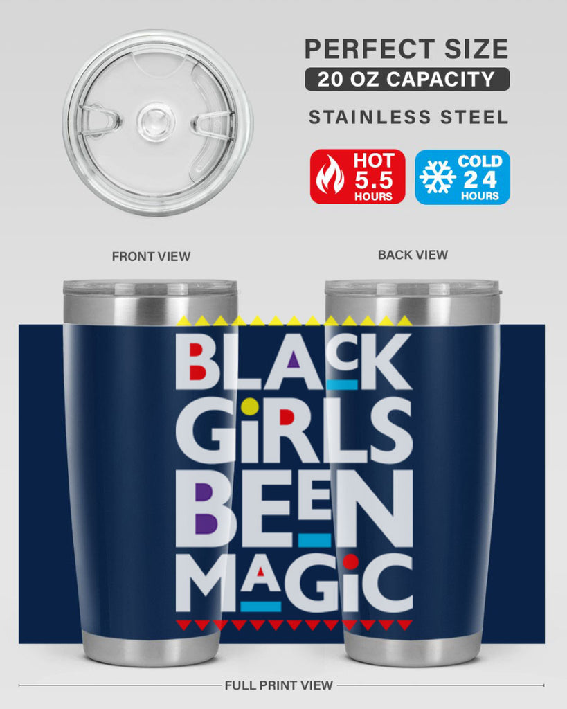 black girls been magic 243#- black words phrases- Cotton Tank