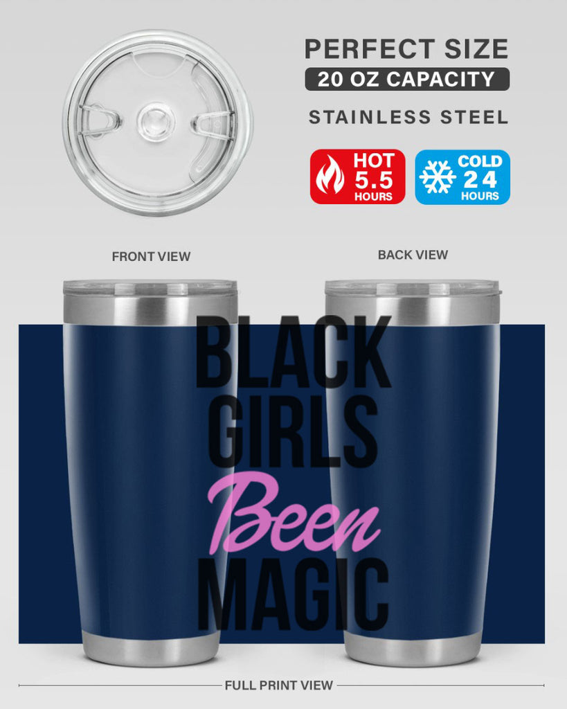 black girls been magic 244#- black words phrases- Cotton Tank