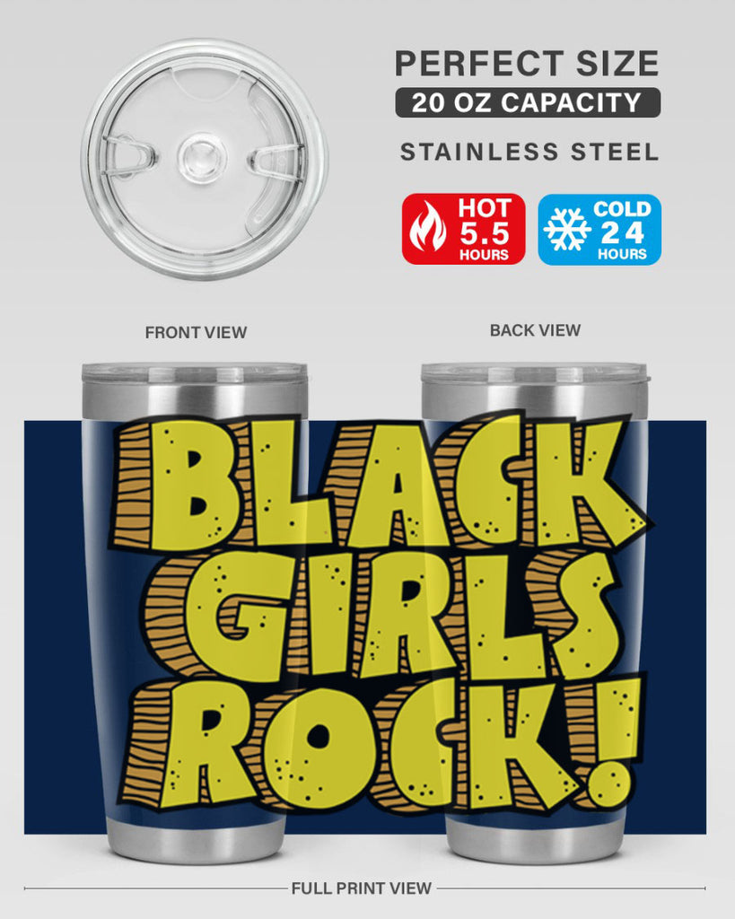 black girls rock school 202#- black words phrases- Cotton Tank