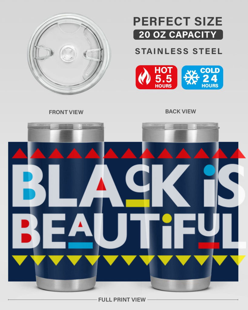 black is beautiful 235#- black words phrases- Cotton Tank
