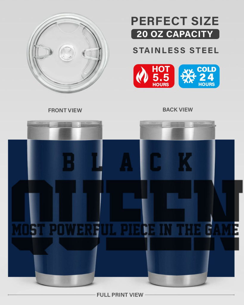 black queen 223#- black words phrases- Cotton Tank