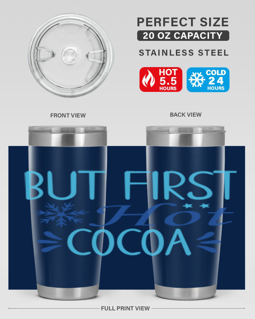 but first hot cocoa 33#- winter- Tumbler