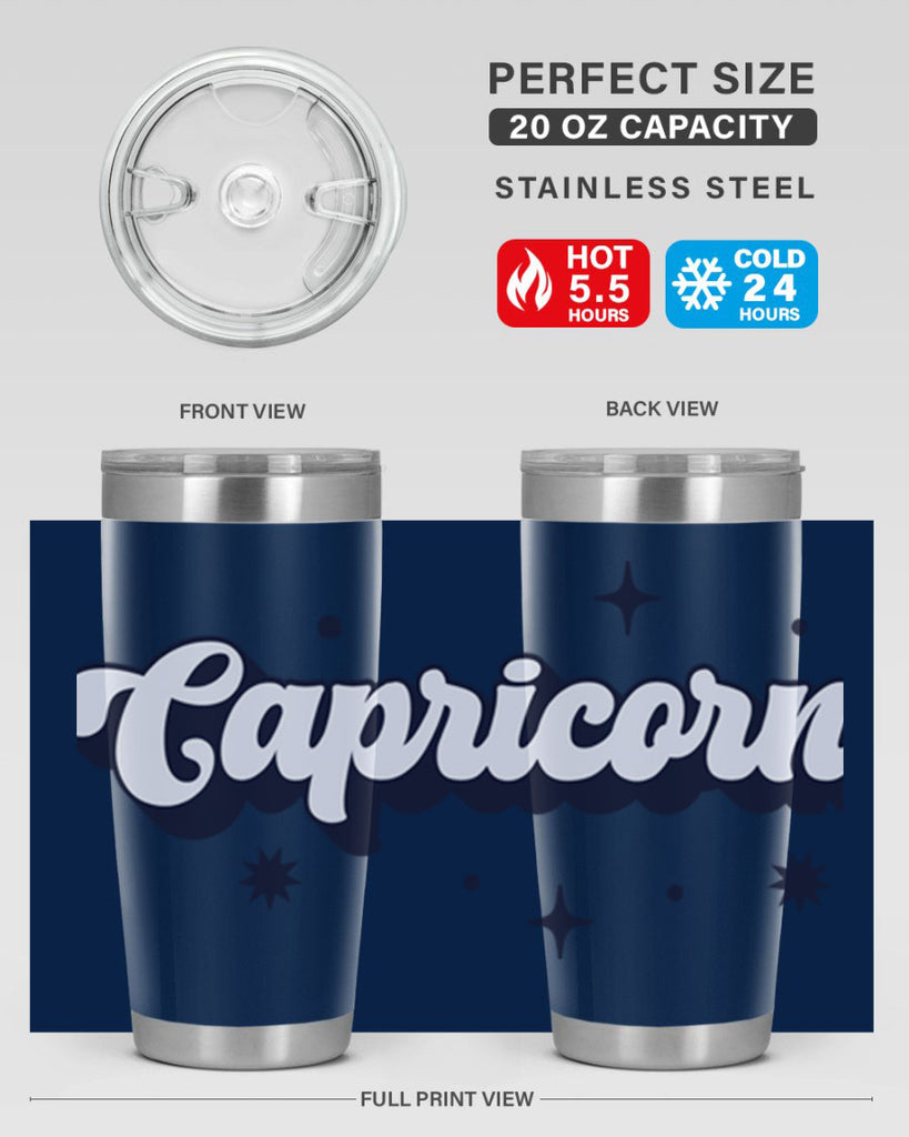 capricorn 205#- zodiac- Tumbler