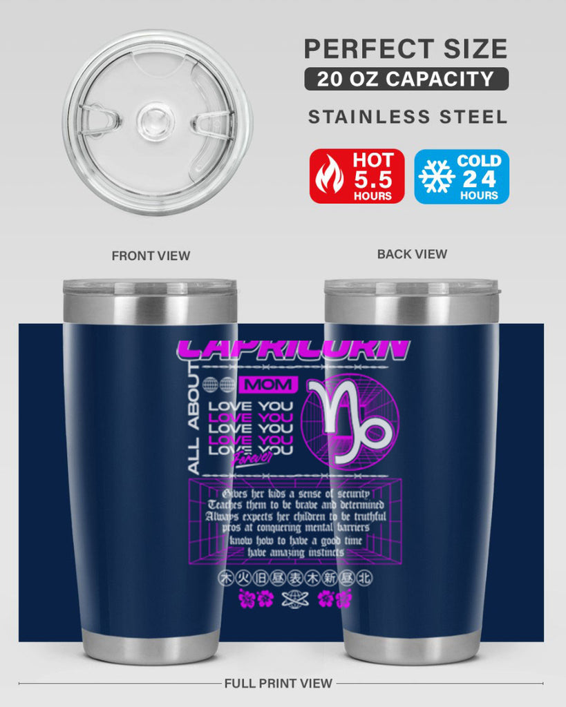capricorn 208#- zodiac- Tumbler