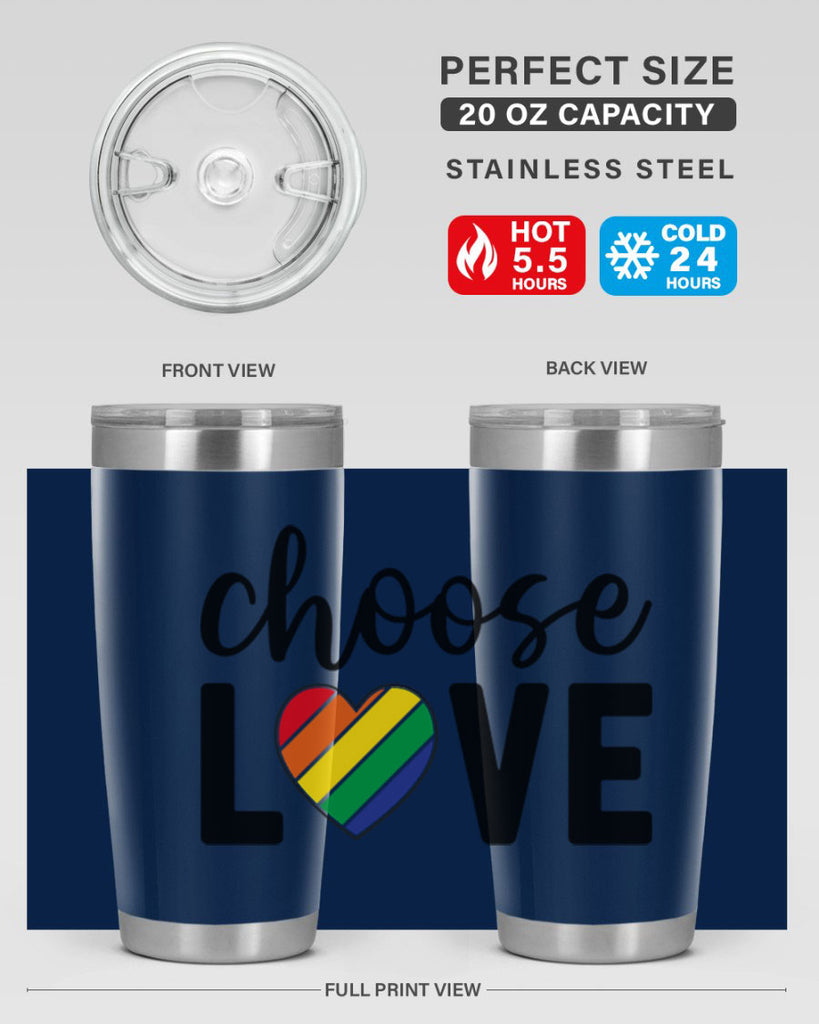 chooselove 150#- lgbt- Tumbler