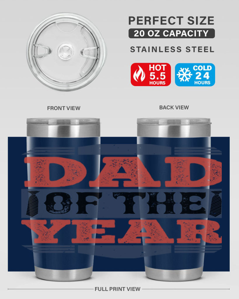 dad of the year 266#- fathers day- Tumbler