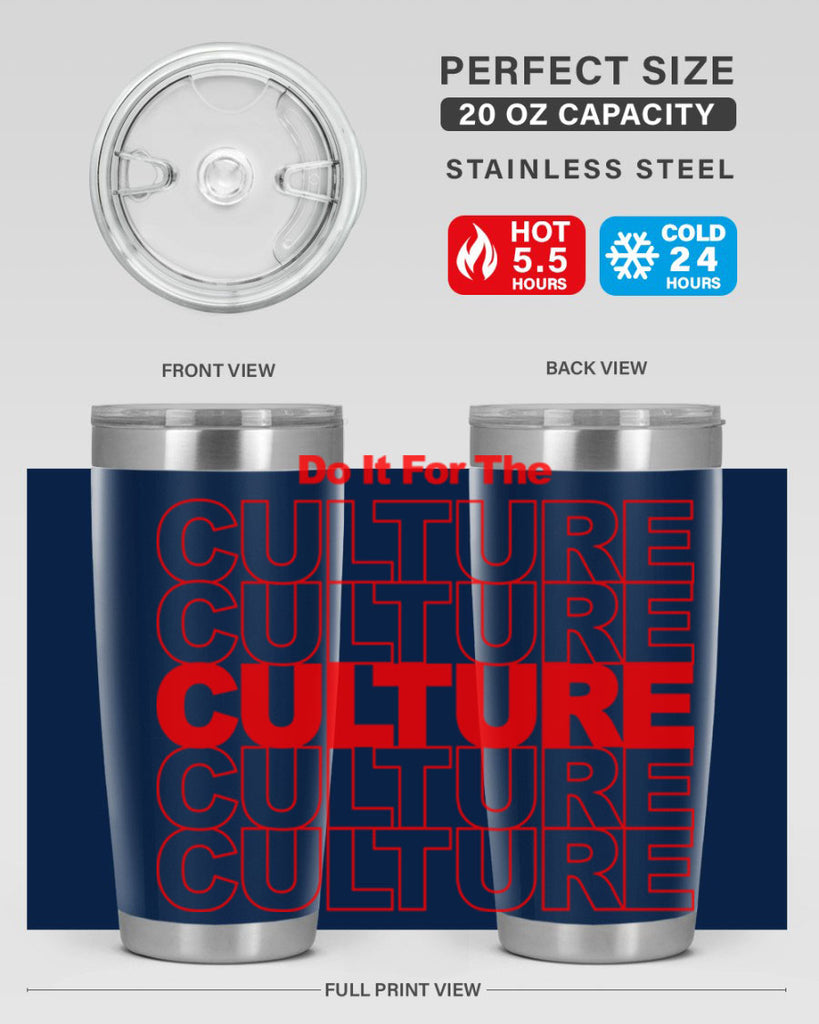 do it for the culture 170#- black words phrases- Cotton Tank