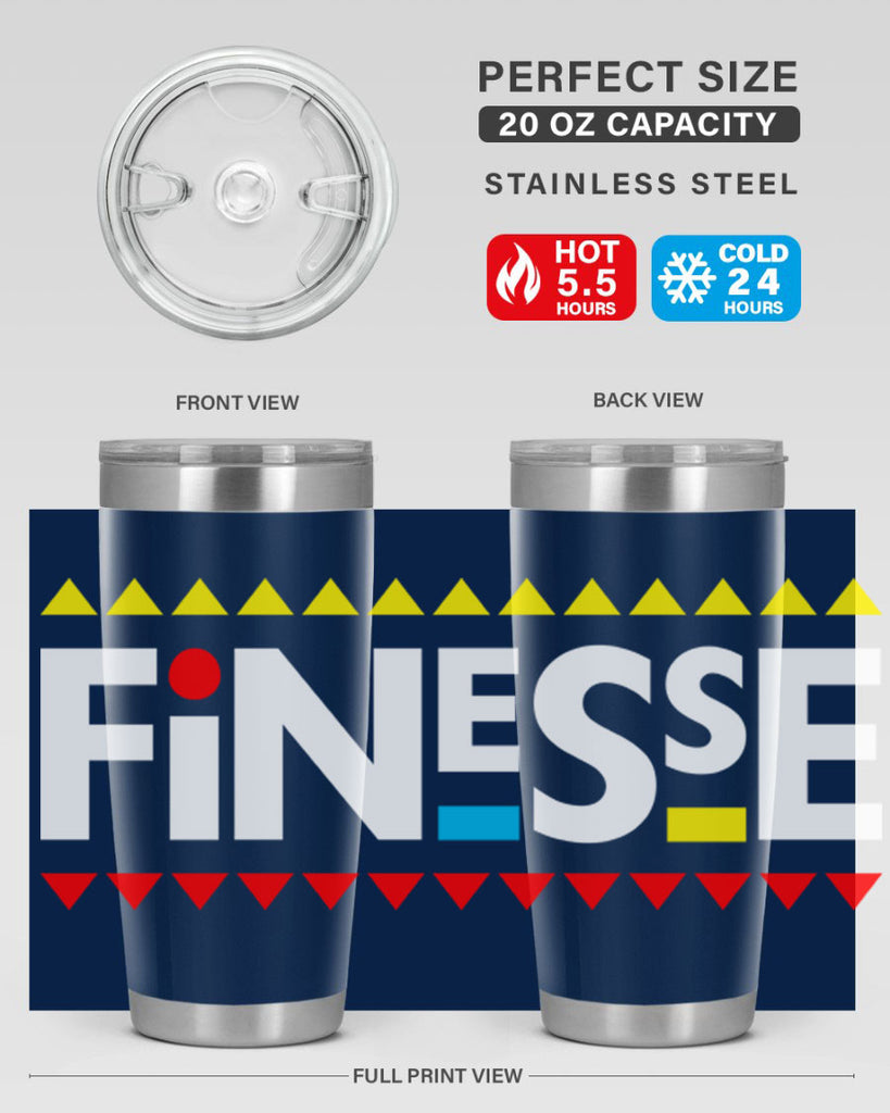 finesse 158#- black words phrases- Cotton Tank
