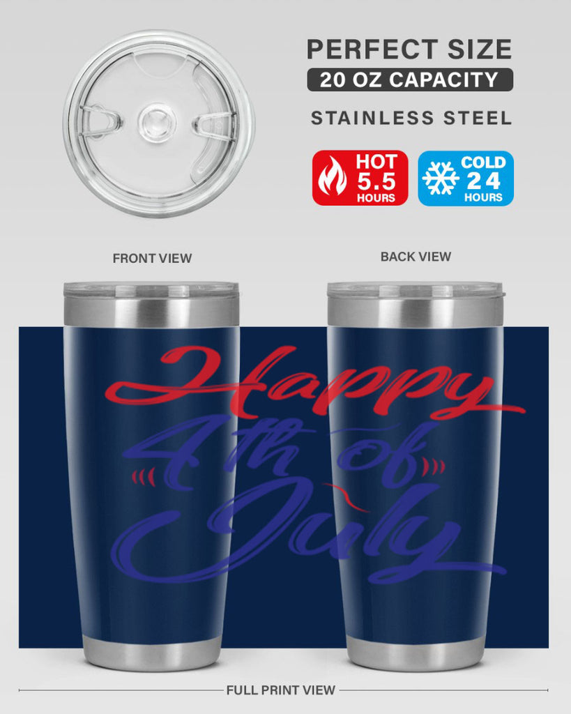happy th july design Style 99#- Fourt Of July- Tumbler