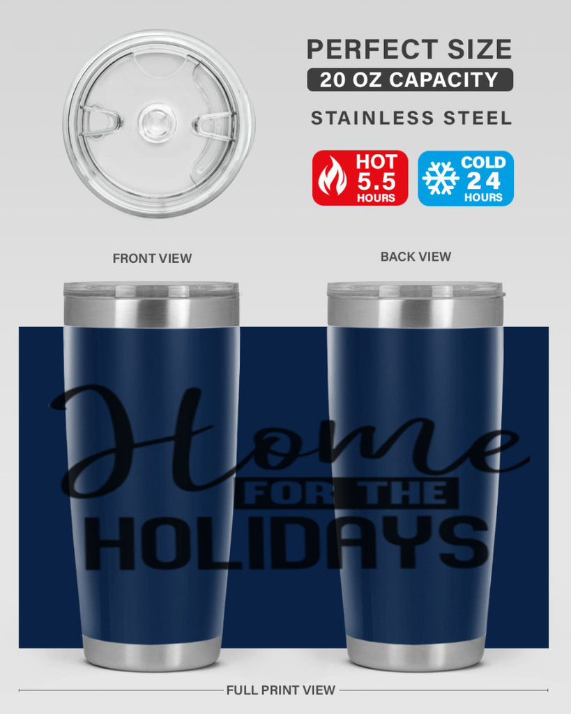 home for the holidays 194#- winter- Tumbler