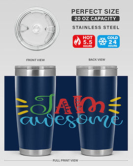 i am awesome Style 18#- autism- Tumbler