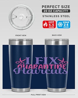i fix quarantine haircuts Style 51#- corona virus- Tumbler