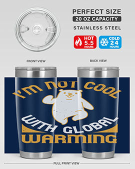 i’m not cool with global warming 18#- Bears- Tumbler