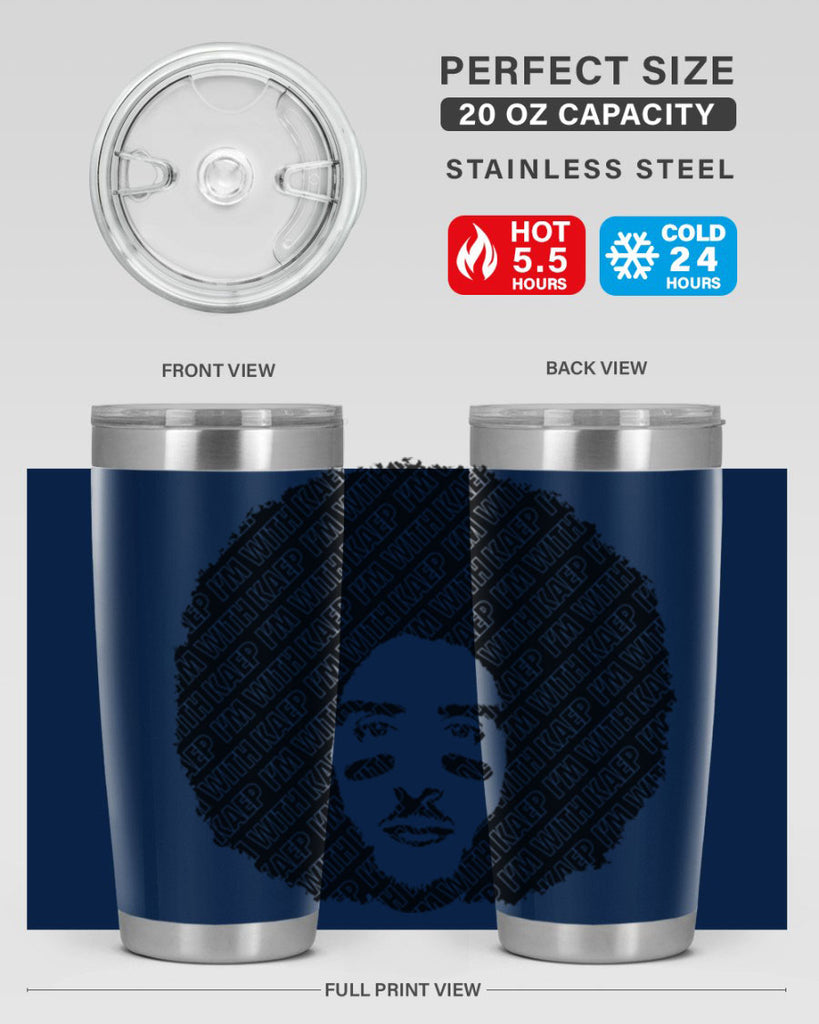 imwithkaep 24#- black men - boys- tumbler