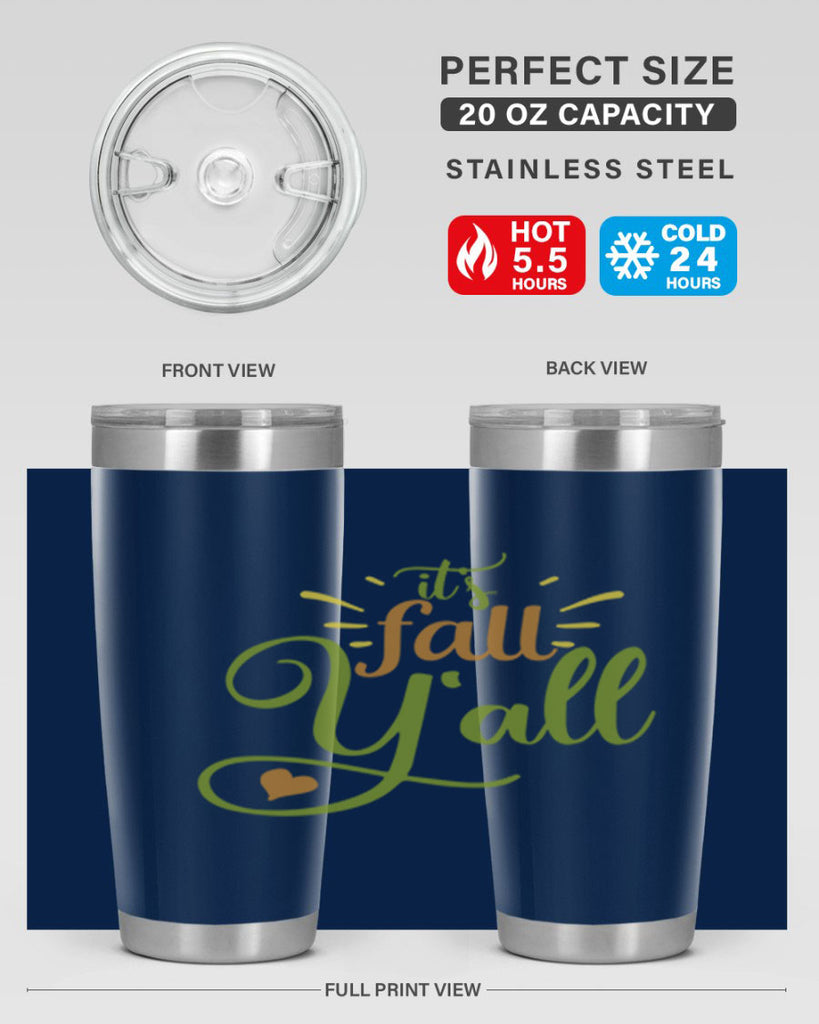 its fall yall 53#- thanksgiving- Tumbler