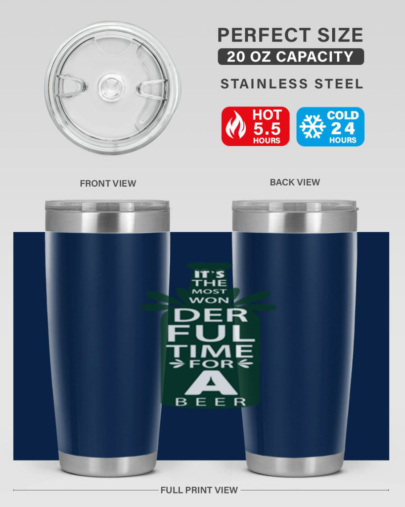 its the most wonderful 66#- beer- Tumbler