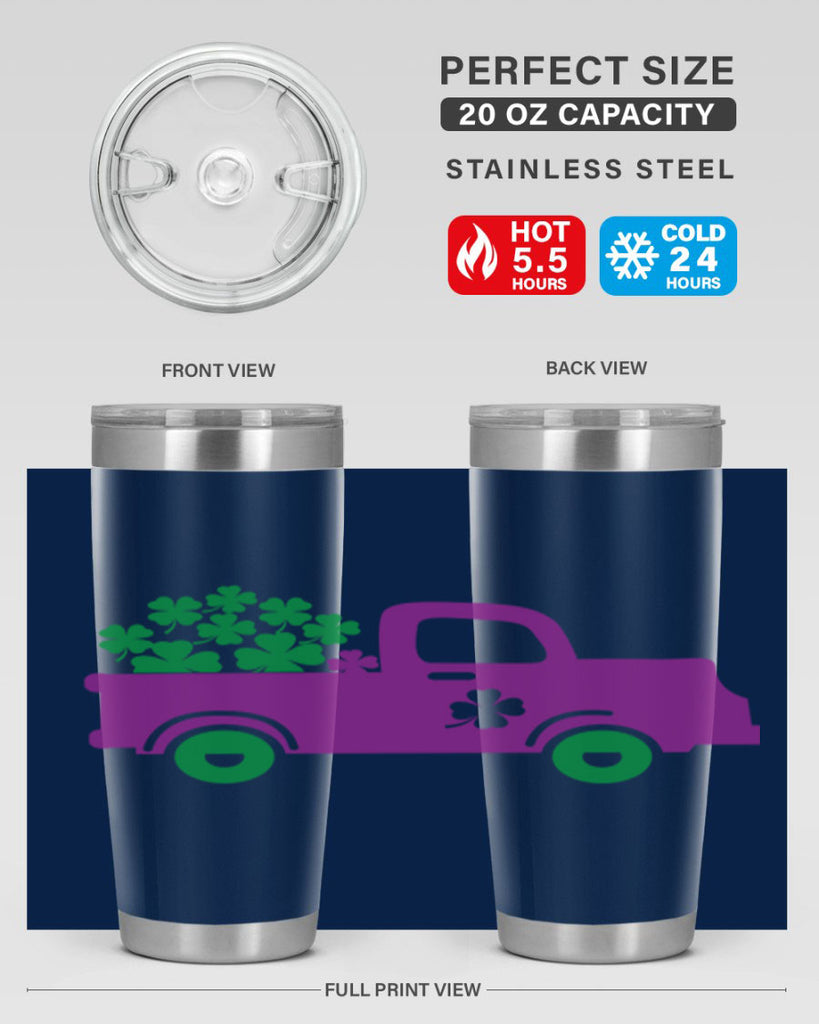 jeep 19#- mardi gras- Tumbler