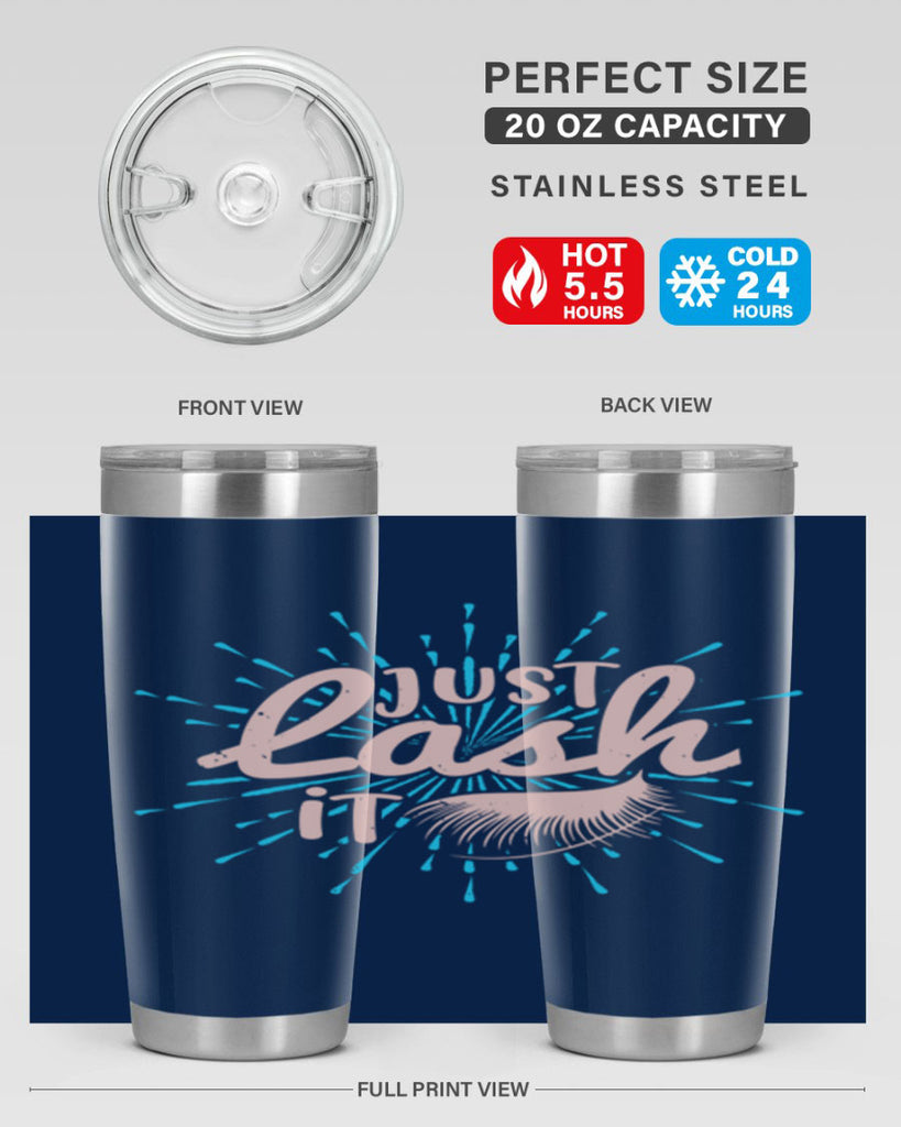 just lash it Style 199#- make up- Tumbler
