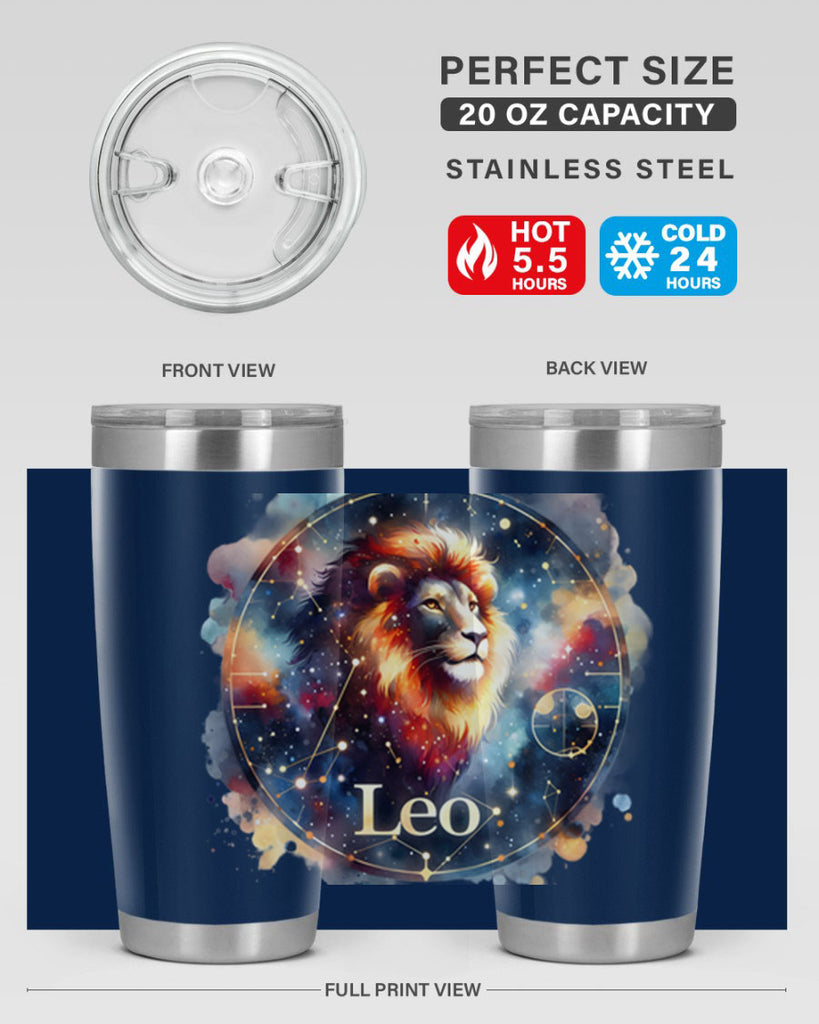 leo 312#- zodiac- Tumbler
