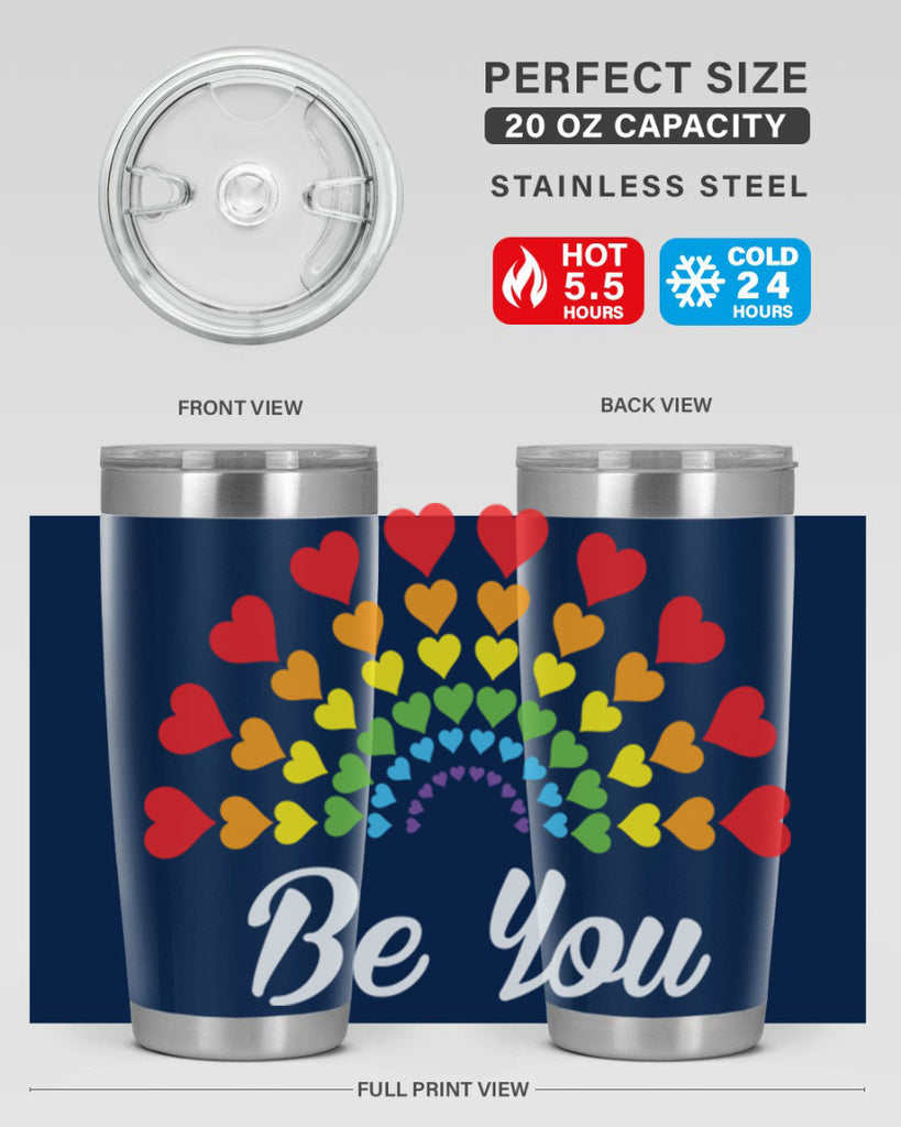 lgbtq be you rainbow heart lgbt 90#- lgbt- Tumbler
