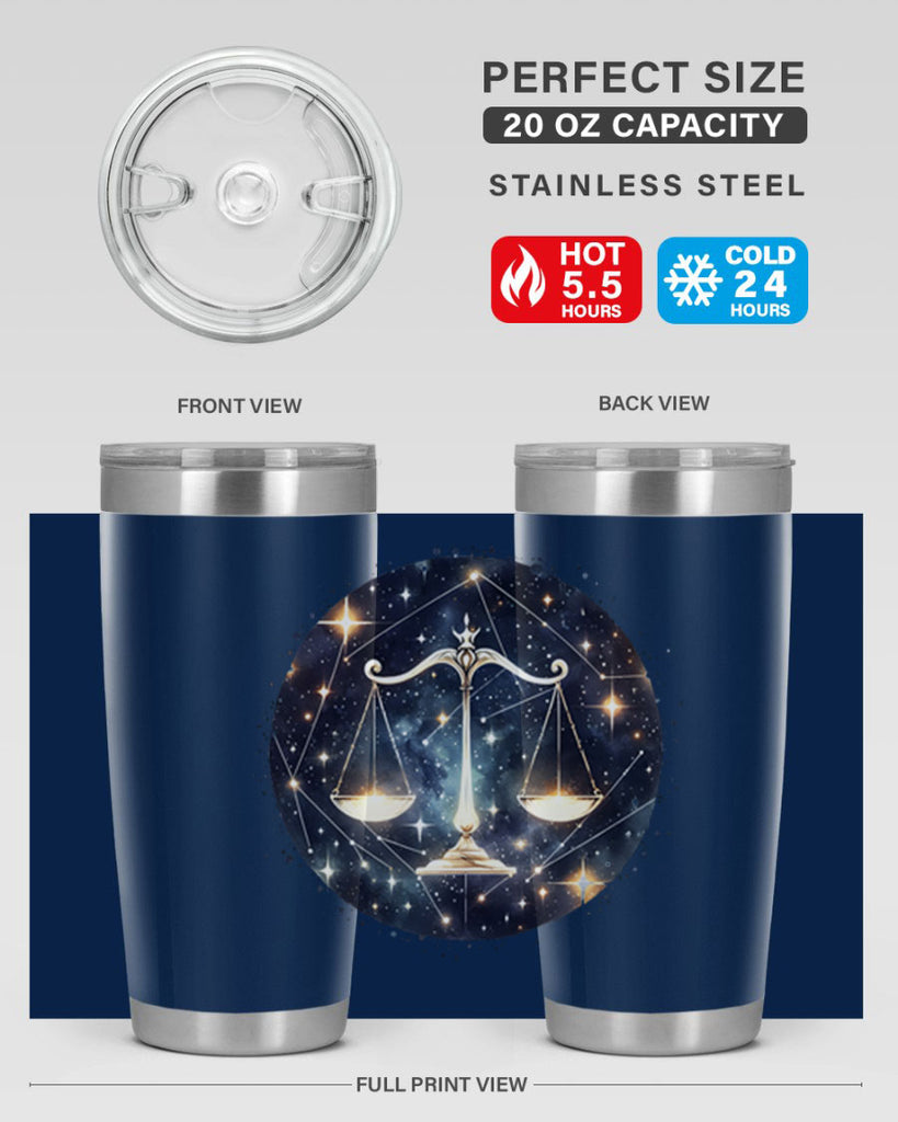 libra 340#- zodiac- Tumbler