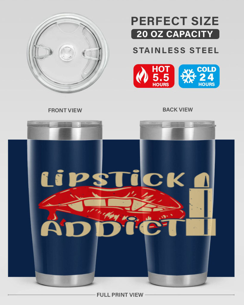 lipstick addict Style 197#- make up- Tumbler