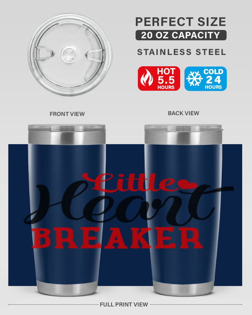 little heart breaker 76#- valentines day- Tumbler