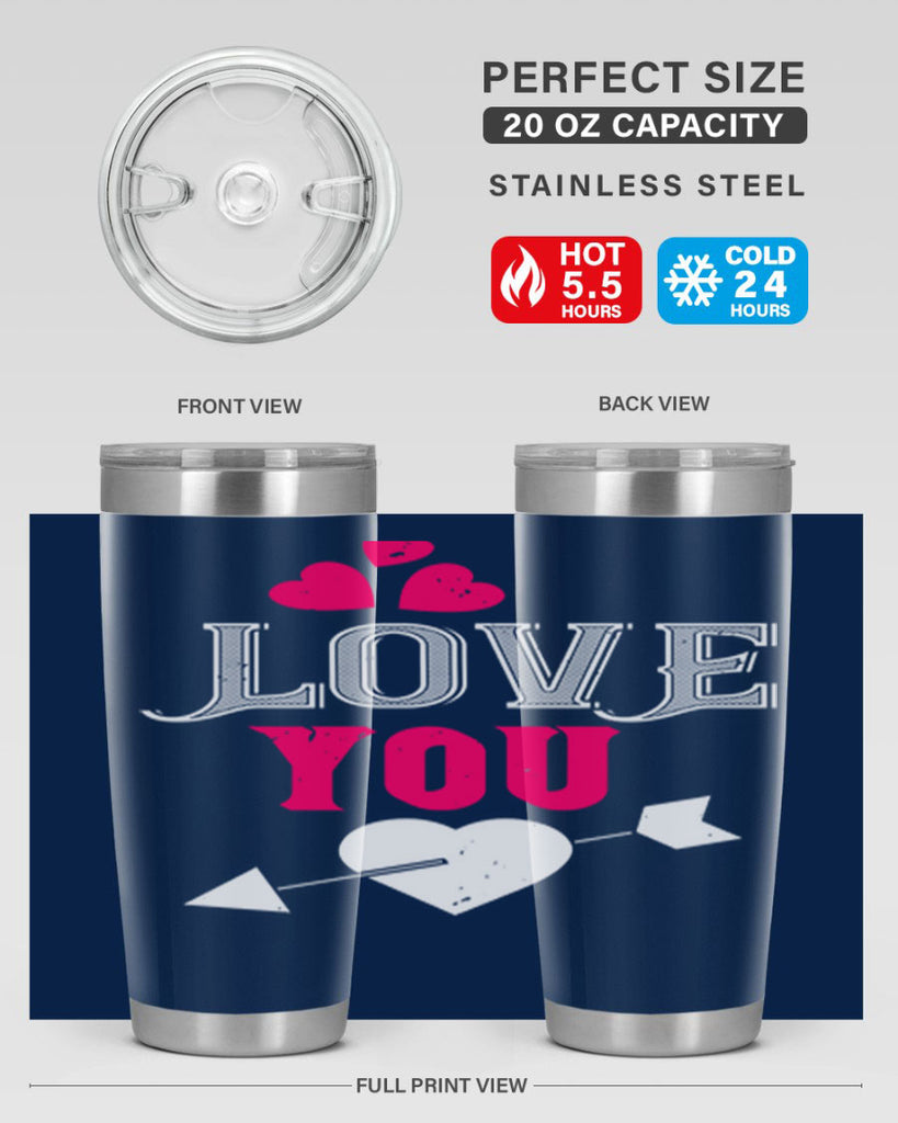 love you 42#- valentines day- Tumbler