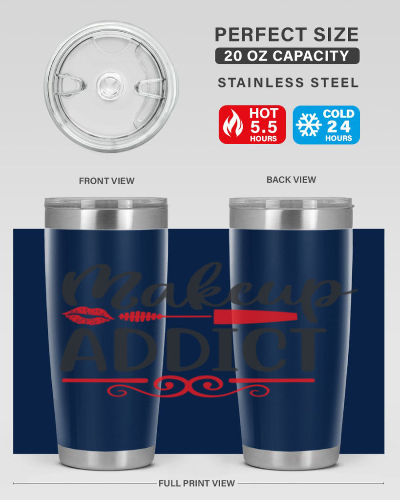 makeup addict Style 153#- make up- Tumbler