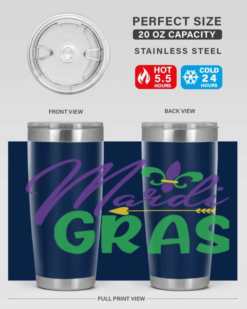 mardi gras 76#- mardi gras- Tumbler