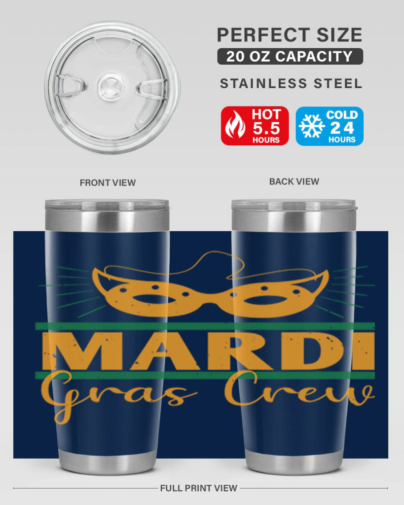 mardi gras crew 48#- mardi gras- Tumbler