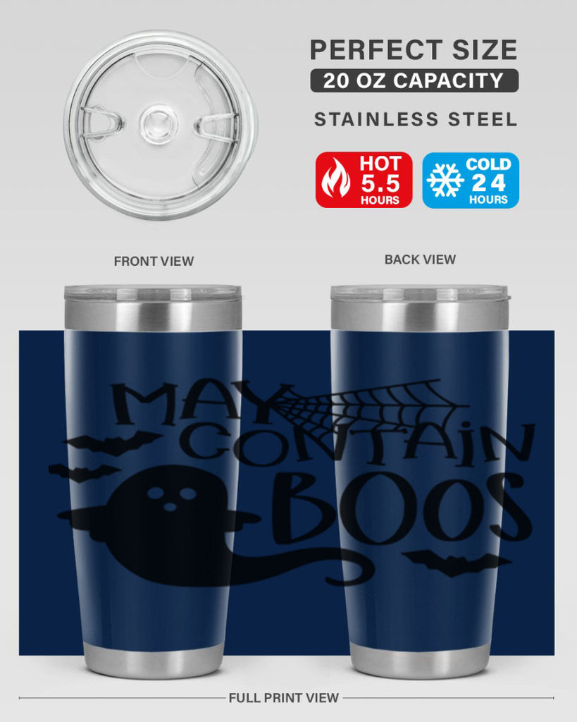 may contains boos 45#- halloween- Tumbler